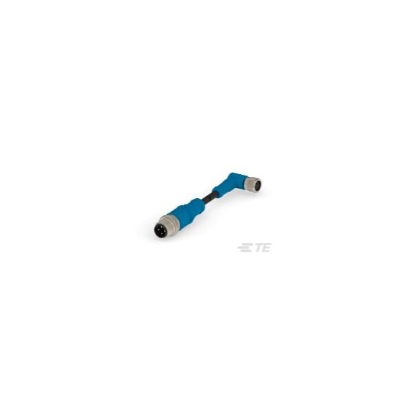 Cables de Sensores / Cables de Actuador de Te Connectivity M8-4Fr-0.5 M12-4Ms-Pvc - T4052415004-001