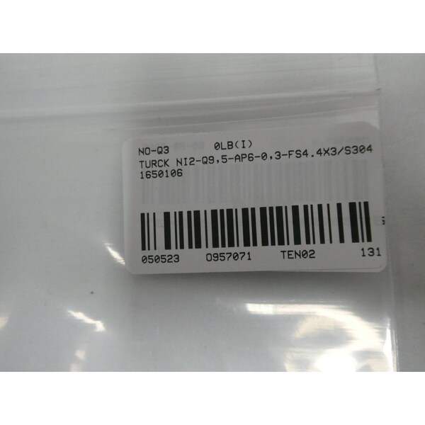 Turck Power Clamp Position 10-30V-Dc Other Sensor - NI2-Q9,5-AP6-0,3-FS4.4X3/S304

Abrazadera de Potencia Turck Posición 10-30V-Dc Otro Sensor - NI2-Q9,5-AP6-0,3-FS4.4X3/S304