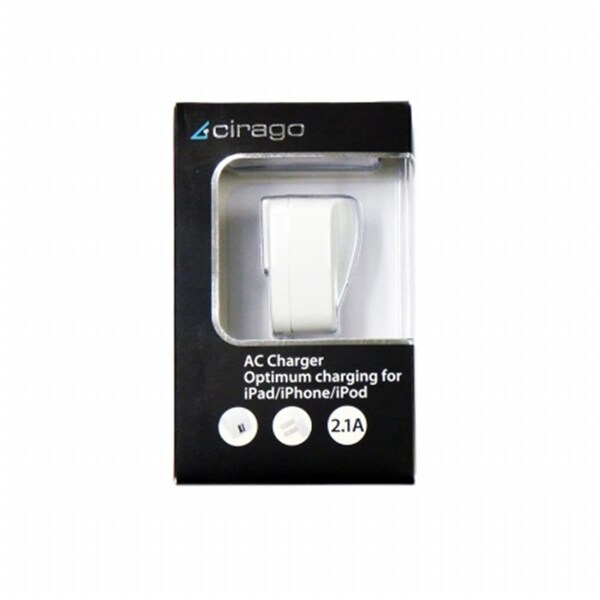 Cirago International Cable- AC-USB Sync-Charger iPod-iPhone- iPod 2.1A output - IPA2100