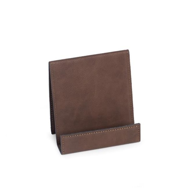 Bey Berk International Bey-Berk International UC114N Leatherette Smart Phone Cradle; Brown - UC114N