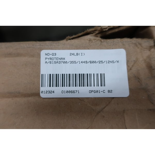 Pyrotenax CALEFACTOR DE TRAZADO DE CALOR DE 355 PIES, 25 PIES DE FRÍO, CABLE DE JUEGO DE CABLE DE 600V-AC - A/61SA3700/355/1449/600/25/12NS/X.