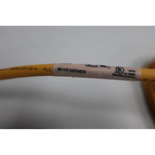 Cable de cordón Turck Eurofast - U2-22255 RKC 4.5T-15/CS14274