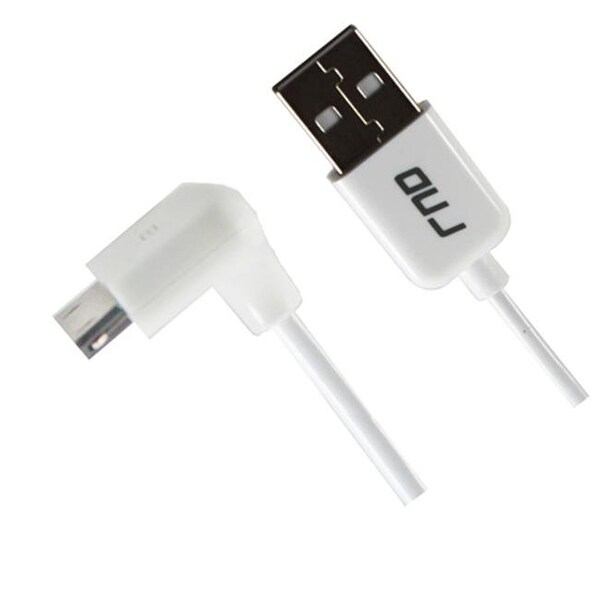 Rnd Accessories RND Accessories Apple Certified 30 Pin Right Angle Cable For Ipad; iPhone 4; Ipod Classic - 3 ft.; White - RND-RTAG-3FT-W