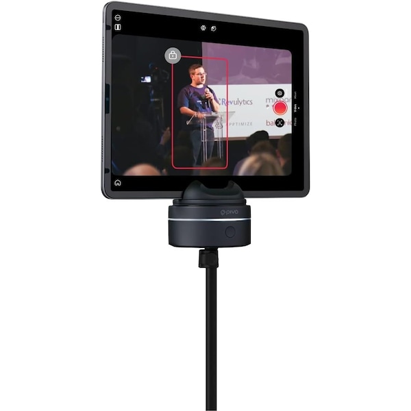 Pivo Pod Max - Auto Face Tracking, Smart Video Tracker for DSLR Camerawith Remote Control - PV-PMBK-1GK