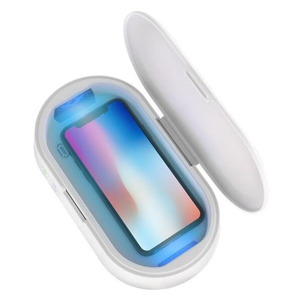 Tzumi Tzumi 7608 UV Cell Phone Sanitizer with Aromatherapy Diffuser - 7608