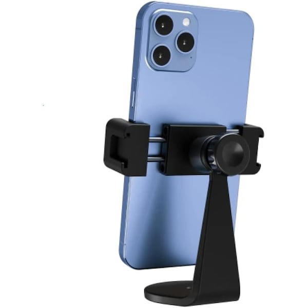 Pivo Smart Mount Adjustable 360 deg. Vertical and Horizontal Smartphone Aluminum Holder Stand - SM