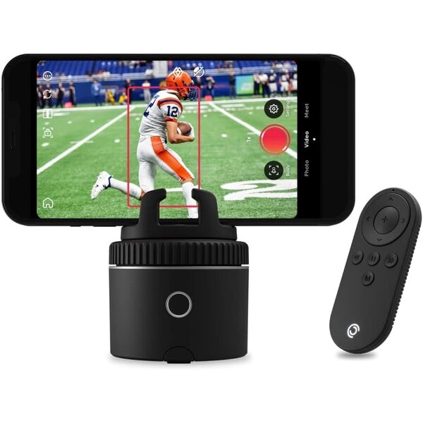 Pivo Pod Auto Face Tracking Phone Holder, 360 deg. Rotation, 6 Speed with Remote Control - NPVS
