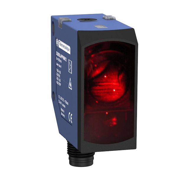 Sensor láser fotoeléctrico Telemecanique Sensors -XUK -backgr - XUK8LAPPNM12