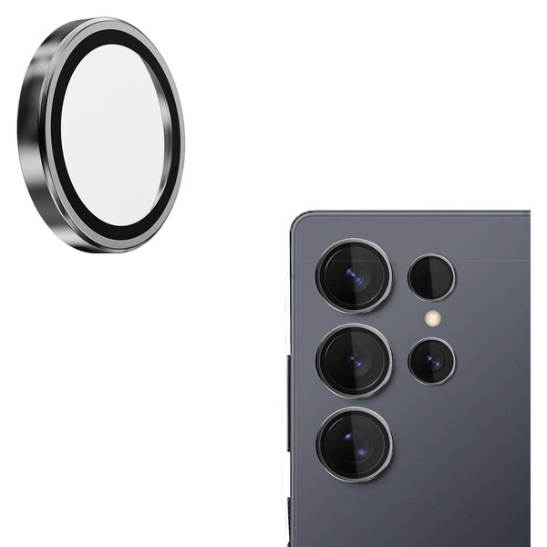 Gadget Guard Camera Lens Protector For Samsung Galaxy S25 Ultra, Silver - GGACXXC208SS17D