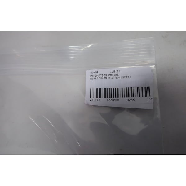 Termopar de 1/4 pulgada Pyromation 088105 - R1T285H483-012-00-22CF31 de 12 pulgadas.
