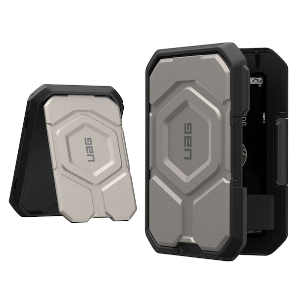 Urban Armor Gear UAG Magnetic Wallet w Stand Black - 964442114040