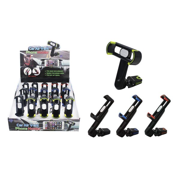 Output Plastic Cell Phone Car Air Vent Holder, 15PK - OU1677028