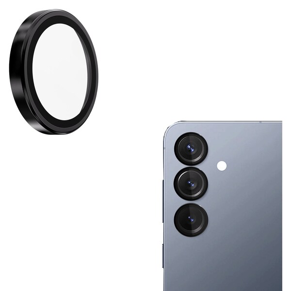 Gadget Guard Camera Lens Protector For Samsung Galaxy S25, Black - GGACXXC208SS15A