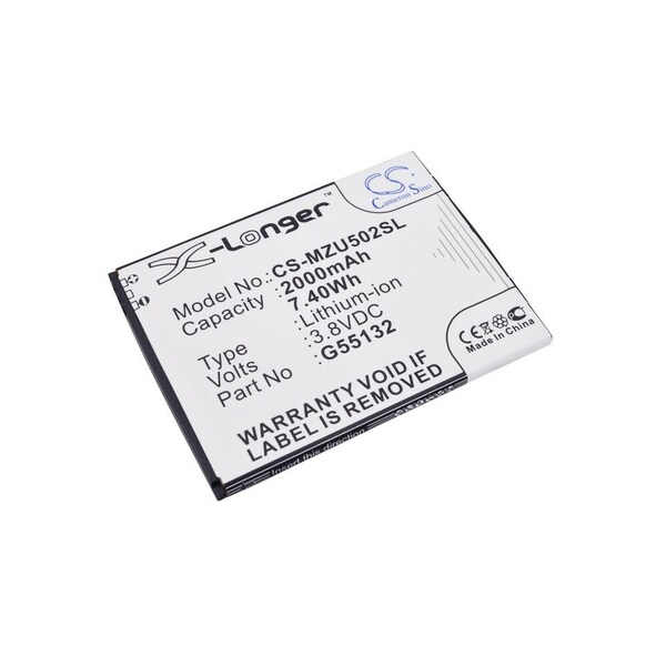 Bsc Preferred Navon Mizu D502 Mizu M502 Mobile Phone Replacement Battery - CS-MZU502SL