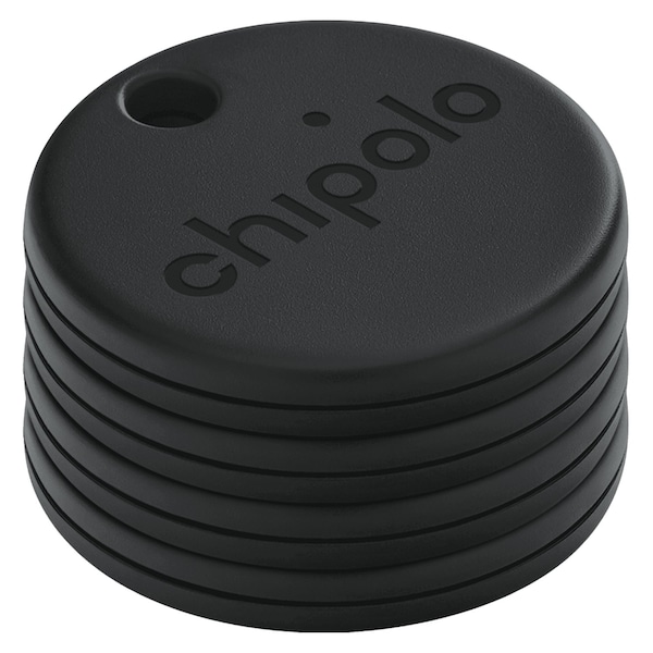 Chipolo One Spot Key Finder 4 Pack For Apple Devices, Almost Black - CH-C21M-4GY-R