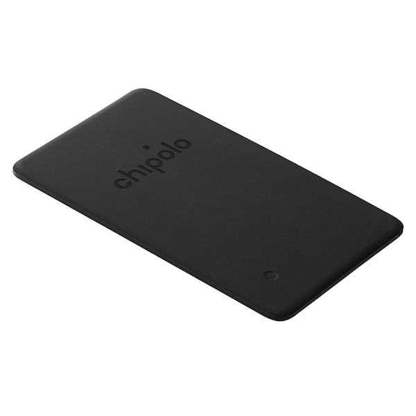 Chipolo Card Spot Wallet Finder For Apple Devices, Almost Black - CH-C21R-GY-R-EN