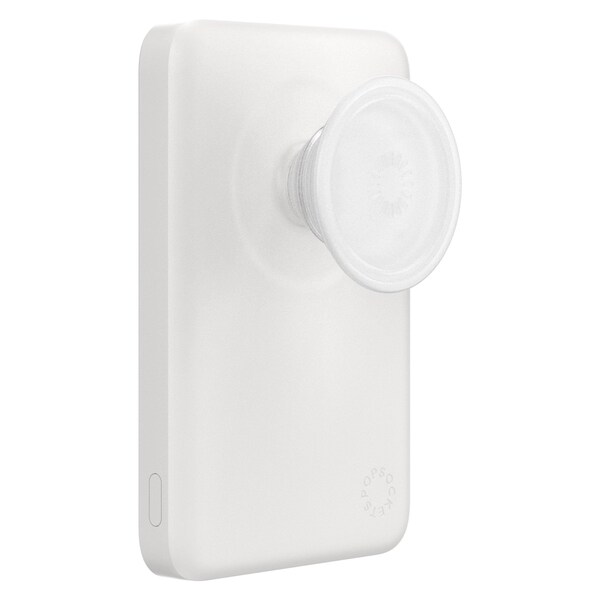 Popsockets Magsafe Power Pack Charger 5,000 Mah, White - 807350