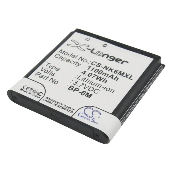 Bsc Preferred Mobiado Lucido Luminoso Stealth 1100mAh Mobile Phone Replacement Battery - CS-NK6MXL.1