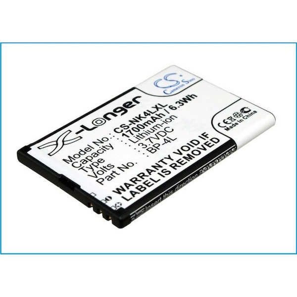 Bsc Preferred Vertu Constellation Quest 1700mAh Mobile Phone Replacement Battery - CS-NK4LXL.15