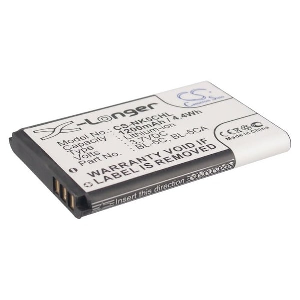 Bsc Preferred Reflecta X7-Scan 1200mAh Mobile Phone Replacement Battery - CS-NK5CHL.51