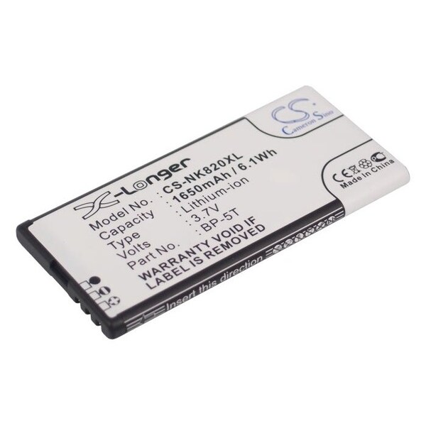 Bsc Preferred Nokia Arrow Lumia 820 Lumia 820.2 Lumia 825 1650mAh Mobile Phone Replacement Battery - CS-NK820XL