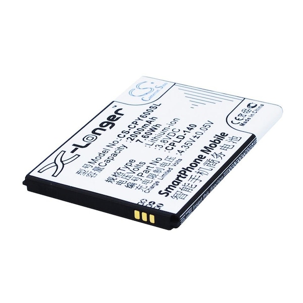 Bsc Preferred Coolpad 5316 8713 Y60-W Mobile Phone Replacement Battery - CS-CPY600SL