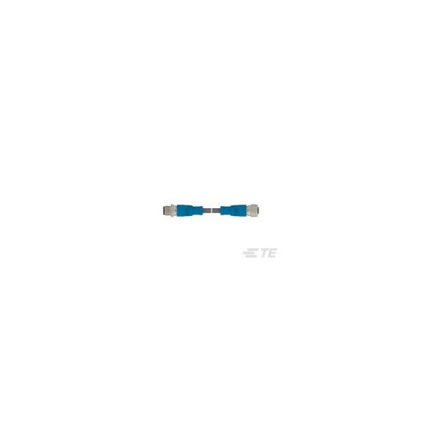 Cables del sensor / Cables del actuador de Te Connectivity M12-4Ms-0.5Sh M12-4Fs-Pur - T4162123004-001