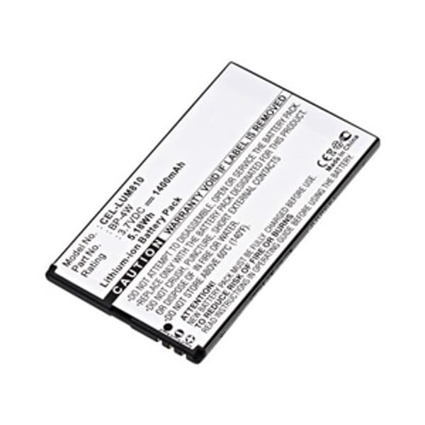 Ilc Replacement for Nokia Lumia 810 / Rm-878 Cell Phone Battery - LUMIA 810 / RM-878 CELL PHONE BATTERY NOKIA