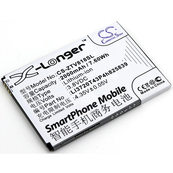 Bsc Preferred Orange Reyo Mobile Phone Replacement Battery - CS-ZTV818SL.1