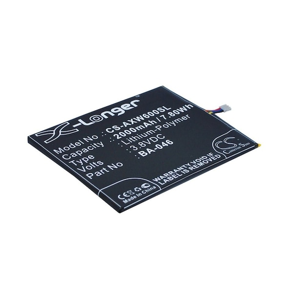 Bsc Preferred AUX S6 V950 W6 Mobile Phone Replacement Battery - CS-AXW600SL
