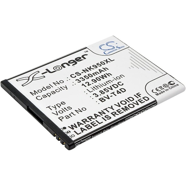 Bsc Preferred Microsoft Cityman Lumia 950 XL Lumia 950 XL Dual SIM 3350mAh Mobile Phone Replacement Battery - CS-NK950XL.1