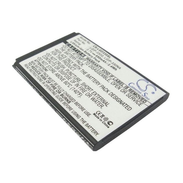 Bsc Preferred LG GB220 GB230 GD350 Mobile Phone Replacement Battery - CS-LGD330SL