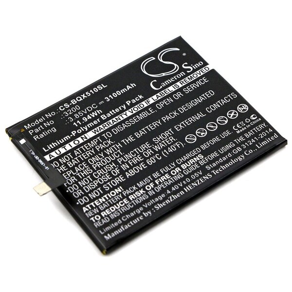 Bsc Preferred BQ Aquaris X5 Plus Mobile Phone Replacement Battery - CS-BQX510SL