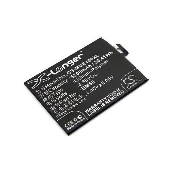 Bsc Preferred Xiaomi Max 2 MDE40 MDT40 Mobile Phone Replacement Battery - CS-MUE400XL