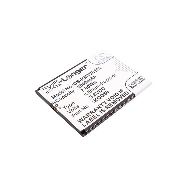 Bsc Preferred Kazam TH25014-01 Thunder2 5.0 Mobile Phone Replacement Battery - CS-KMT251SL