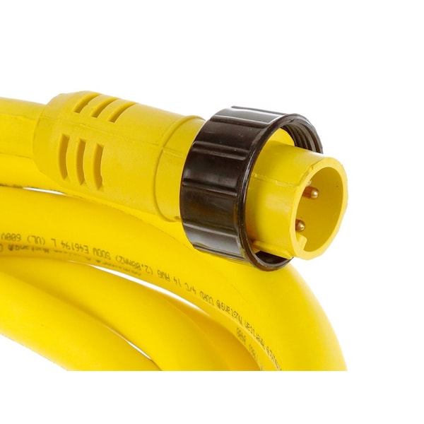 Cable de extensión de 12 pies, 12/4 NEO CORD de Woodhead QC 4P MP - 32677