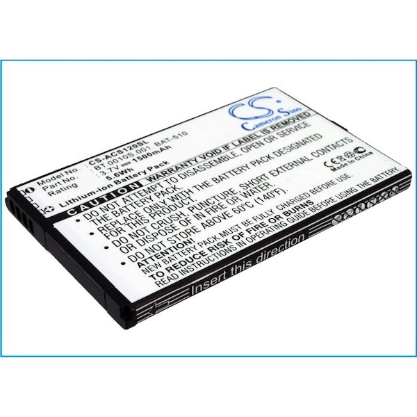 Bsc Preferred Acer Liquid Metal MT S120 Mobile Phone Replacement Battery - CS-ACS120SL