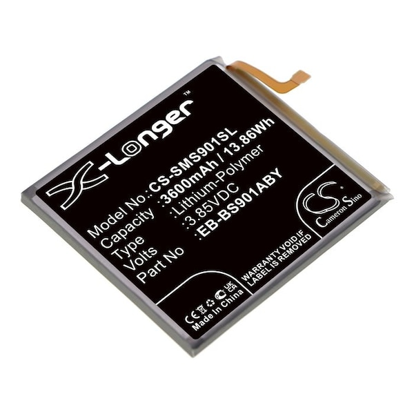 Bsc Preferred Samsung S22+ SM-S906B SM-S906B/DS SM-S906E SM-S906N SM-S90 Mobile Phone Repl. Battery - CS-SMS901SL