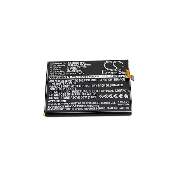 Bsc Preferred Gionee GN709L GN709T W Mobile Phone Replacement Battery - CS-GNN709SL