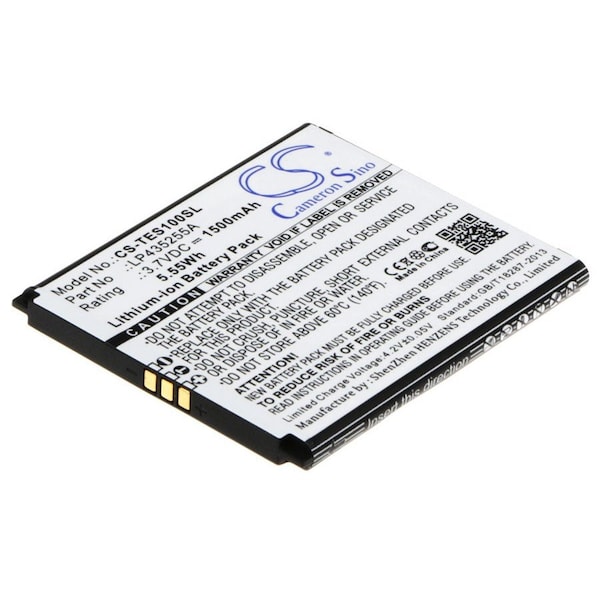 Bsc Preferred Telefunken Selfie TS1 1500mAh Mobile Phone Replacement Battery - CS-TES100SL