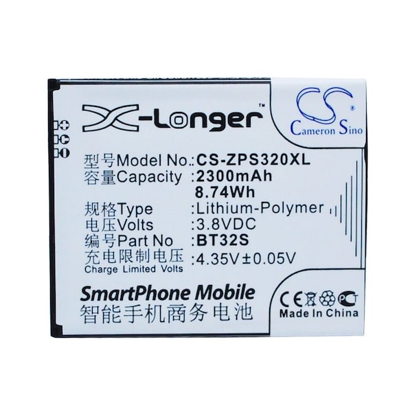 Bsc Preferred Zopo ZP320 Mobile Phone Replacement Battery - CS-ZPS320XL