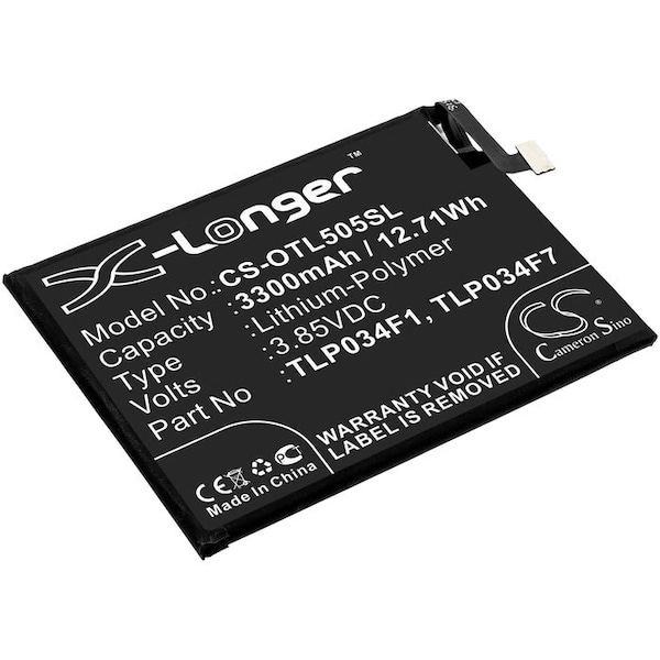 Bsc Preferred MetroPCS Revvl 4 5007Z Mobile Phone Replacement Battery - CS-OTL505SL.2