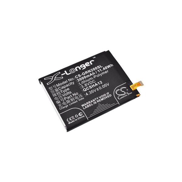 Bsc Preferred Green Orange JL610 N2 Mobile Phone Replacement Battery - CS-GRN200SL