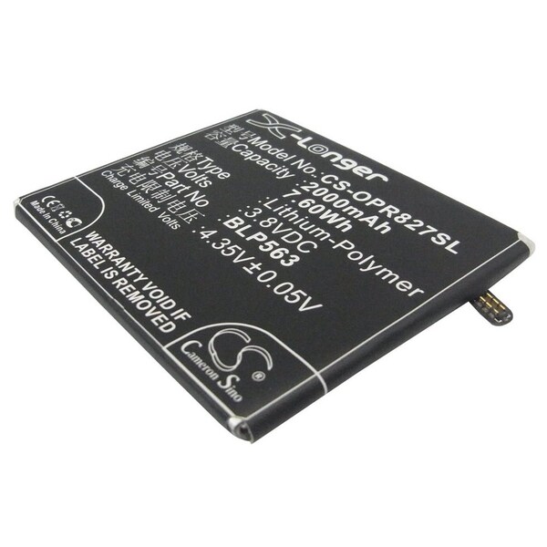 Bsc Preferred Oppo R827 R827T R850 Mobile Phone Replacement Battery - CS-OPR827SL