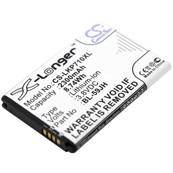Bsc Preferred Verizon ENACT Lucid 2 VS870 2300mAh Mobile Phone Replacement Battery - CS-LKP710XL.2