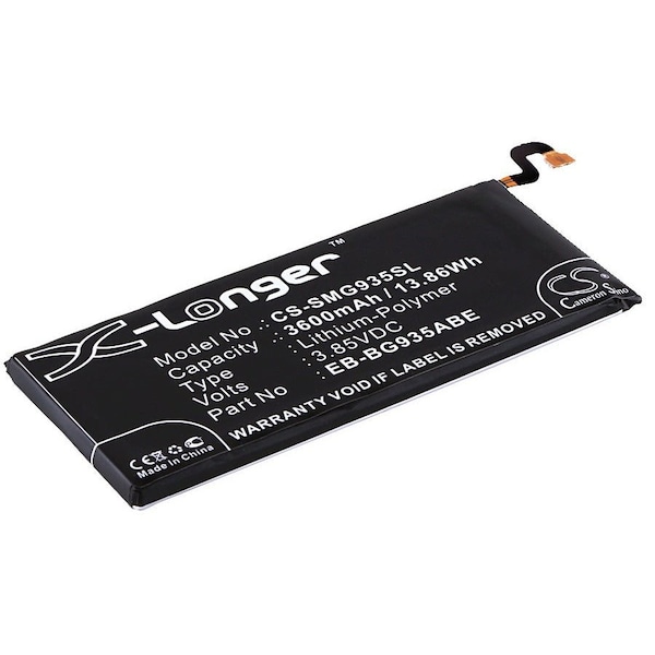 Bsc Preferred Samsung Edge XLTE Hero SC-02H SGH-N611 SM-G935F SM-G935J SM-G935R4 Mobile Phone Repl. Battery - CS-SMG935SL