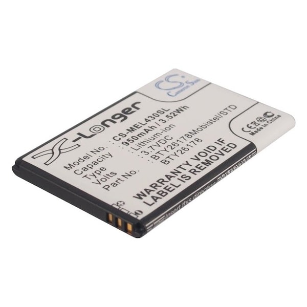 Bsc Preferred Mobistel EL430 EL430 Dual Mobile Phone Replacement Battery - CS-MEL430SL