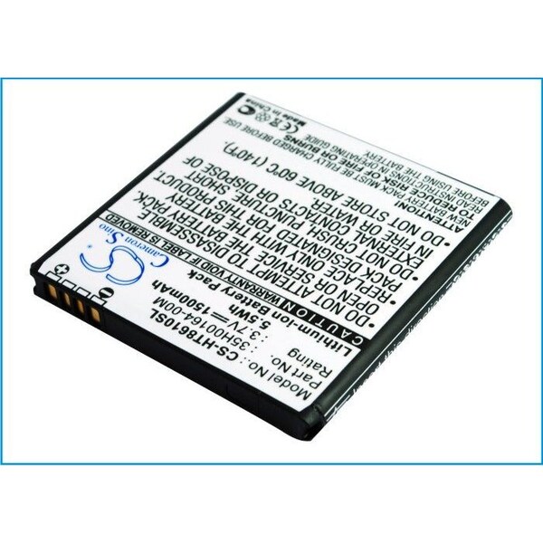 Bsc Preferred T-Mobile PG86100 Sensation 4G 1500mAh Mobile Phone Replacement Battery - CS-HT8610SL.4