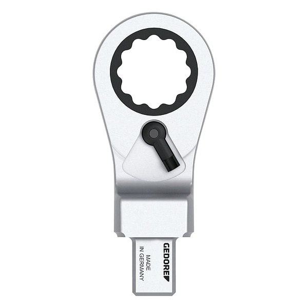 Gedore Reversible Ratchet Wrench Head, 25/64" Sz - SUKSE9 10