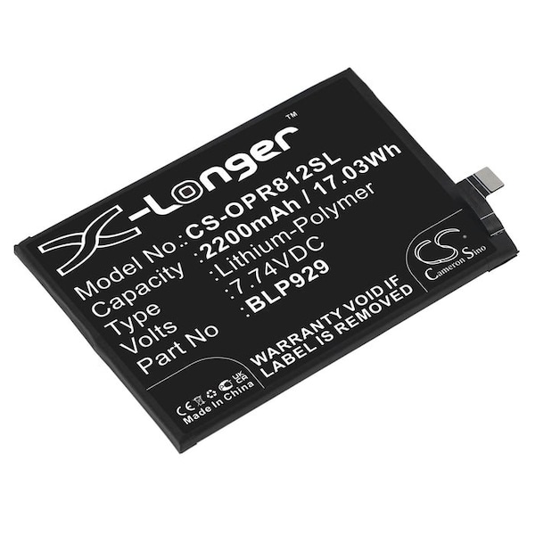 Bsc Preferred OPPO PFZM10 Reno8 Pro+ Mobile Phone Replacement Battery - CS-OPR812SL
